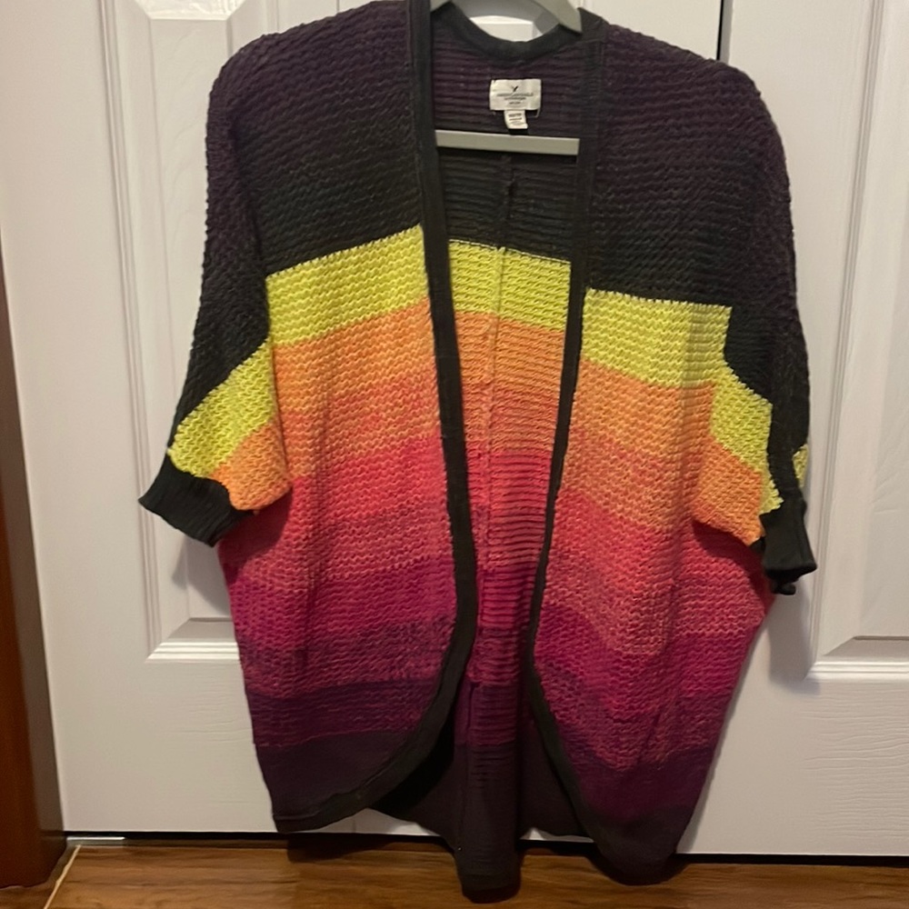American Eagle drop shoulder cardigan